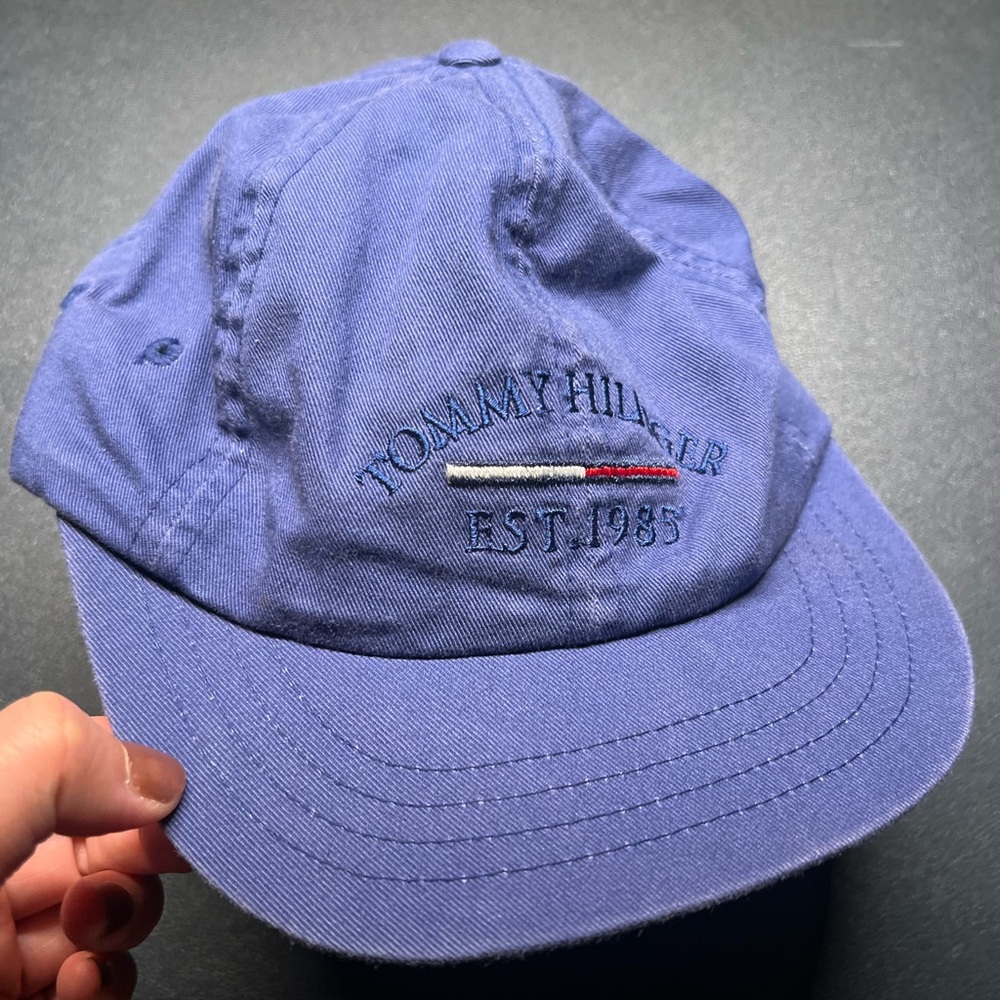 VINTAGE TOMMY HILFIGER Blue Hat